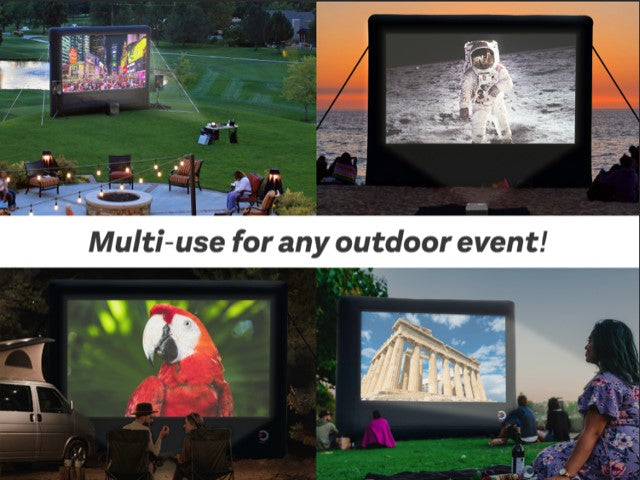 Load image into Gallery viewer, Elite Outdoor Movies Home 13' Inflatable Screen
