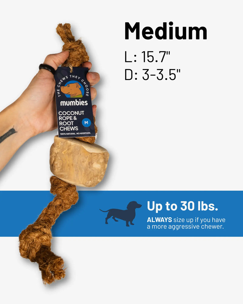 Load image into Gallery viewer, Coconut Rope &amp; Root Chew

