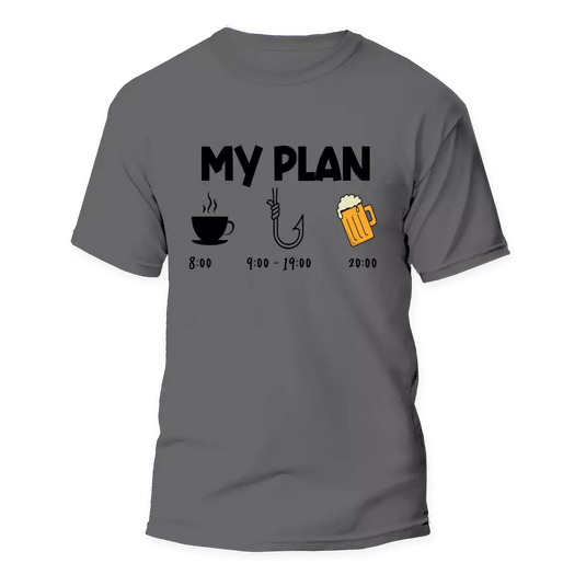 My Fishing Plan Man T-Shirt
