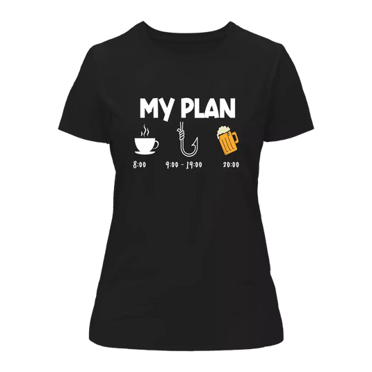 My Fishing Plan T-Shirt for Women
