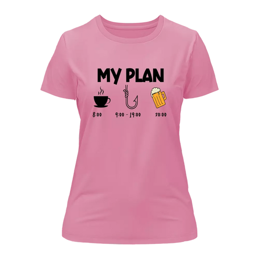 My Fishing Plan T-Shirt for Women