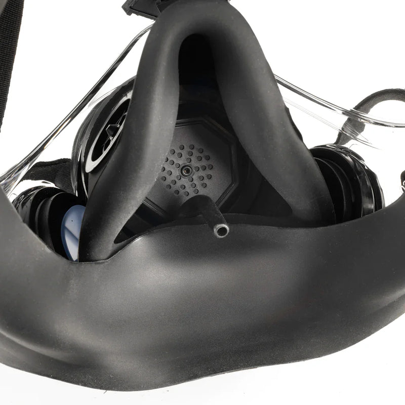 Load image into Gallery viewer, Parcil Safety NB-100E Tactical Gas Mask with Electronic Voice Amplifier and Radio Transmitter/Receiver
