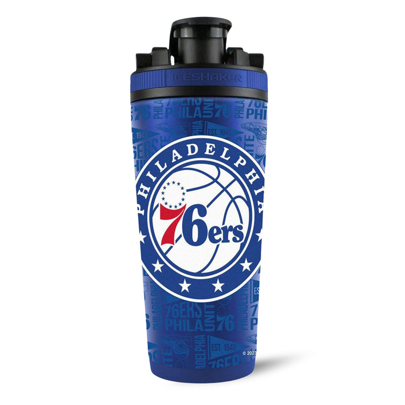 Load image into Gallery viewer, Officially Licensed Philadelphia 76ers 4D Ice Shaker
