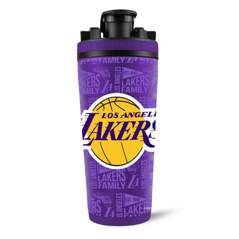 Load image into Gallery viewer, Officially Licensed Los Angeles Lakers 4D Ice Shaker
