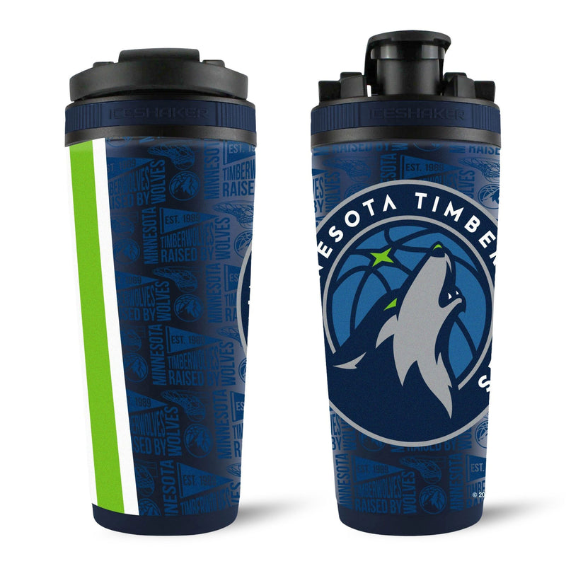 Load image into Gallery viewer, Officially Licensed Minnesota Timberwolves 4D Ice Shaker
