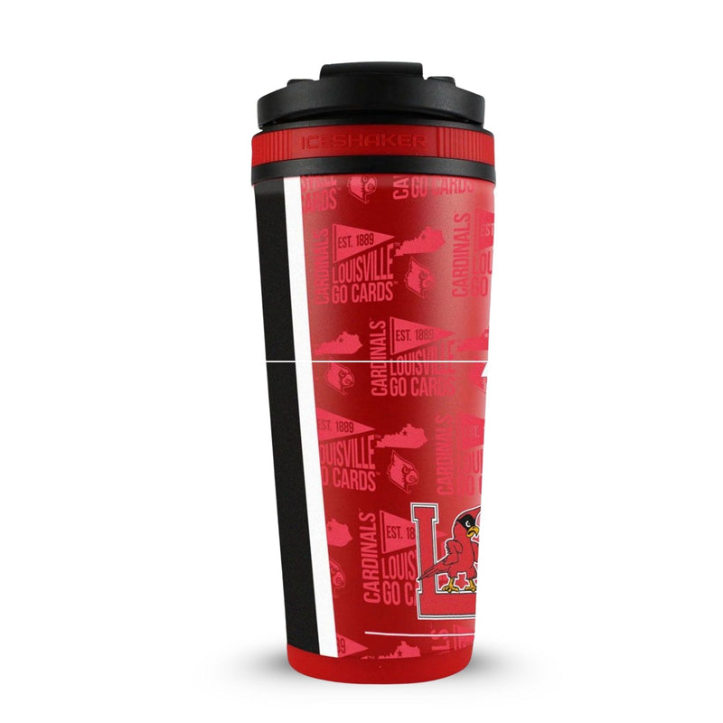 Load image into Gallery viewer, Officially Licensed University of Louisville 4D Ice Shaker
