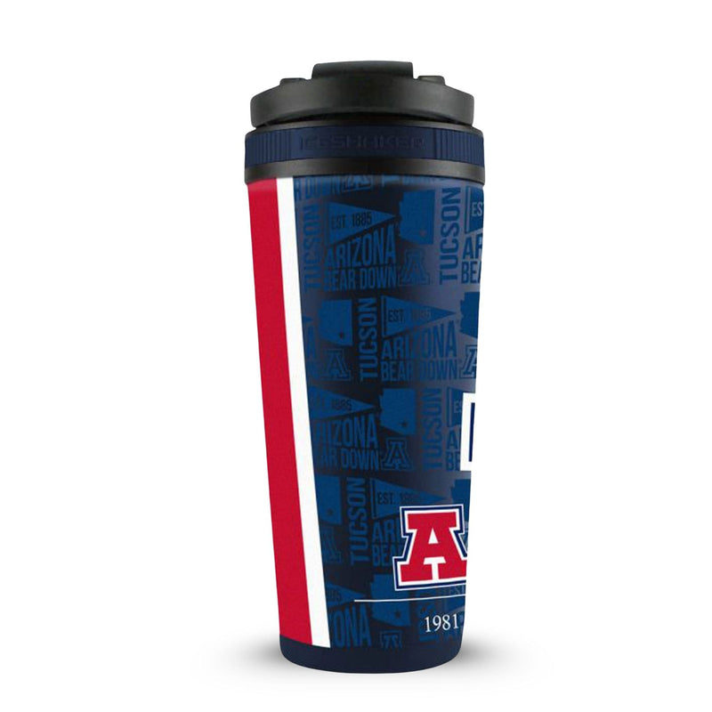 Load image into Gallery viewer, The College Vault - University of Arizona 4D Ice Shaker
