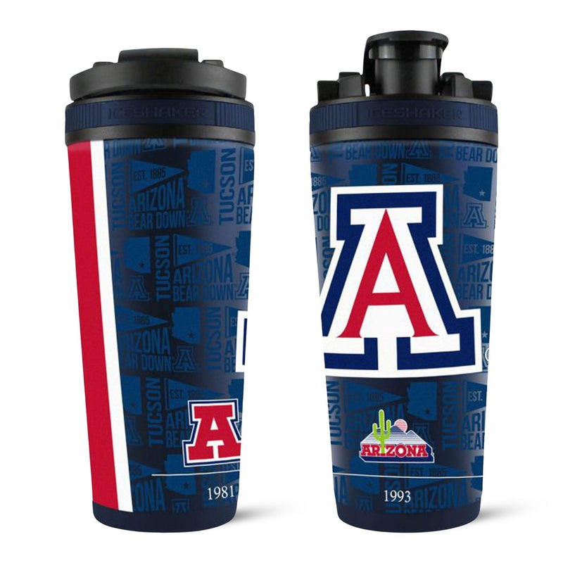 Load image into Gallery viewer, Officially Licensed University of Arizona 26oz Ice Shaker
