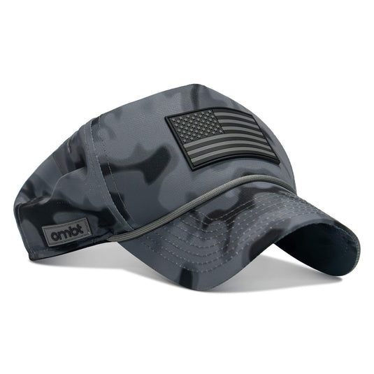 American Flag PVC Patch Waterproof Weekender Snapback