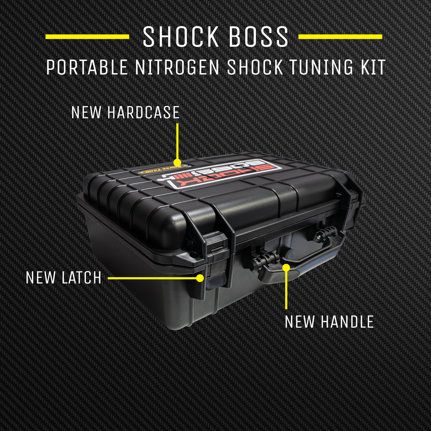 Shock Boss ™ V2 - Portable Nitrogen Shock Tuning Kit
