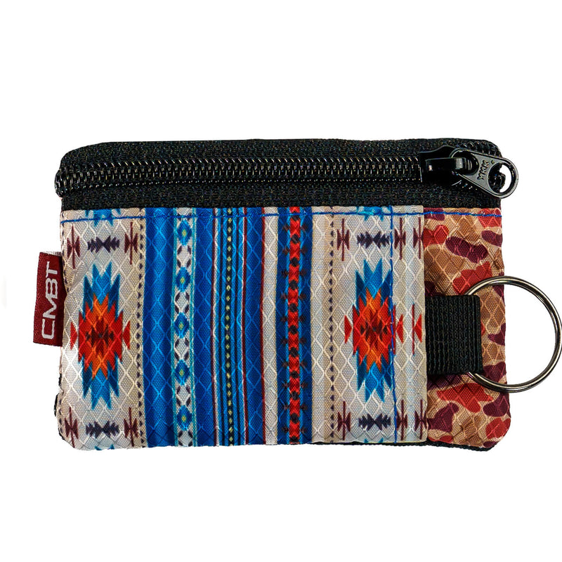 Load image into Gallery viewer, Double Zip Pocket Ripstop Wallet
