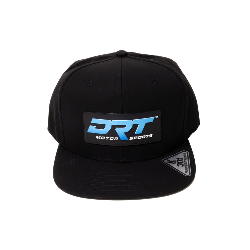 Load image into Gallery viewer, DRT Motorsports Recharged Series Snap-back Hat - Black/Black
