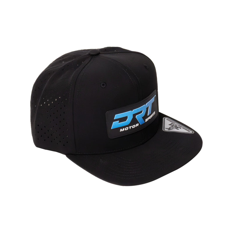 Load image into Gallery viewer, DRT Motorsports Recharged Series Snap-back Hat - Black/Black

