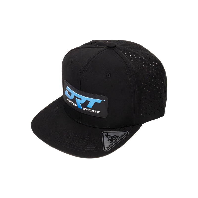 Load image into Gallery viewer, DRT Motorsports Recharged Series Snap-back Hat - Black/Black

