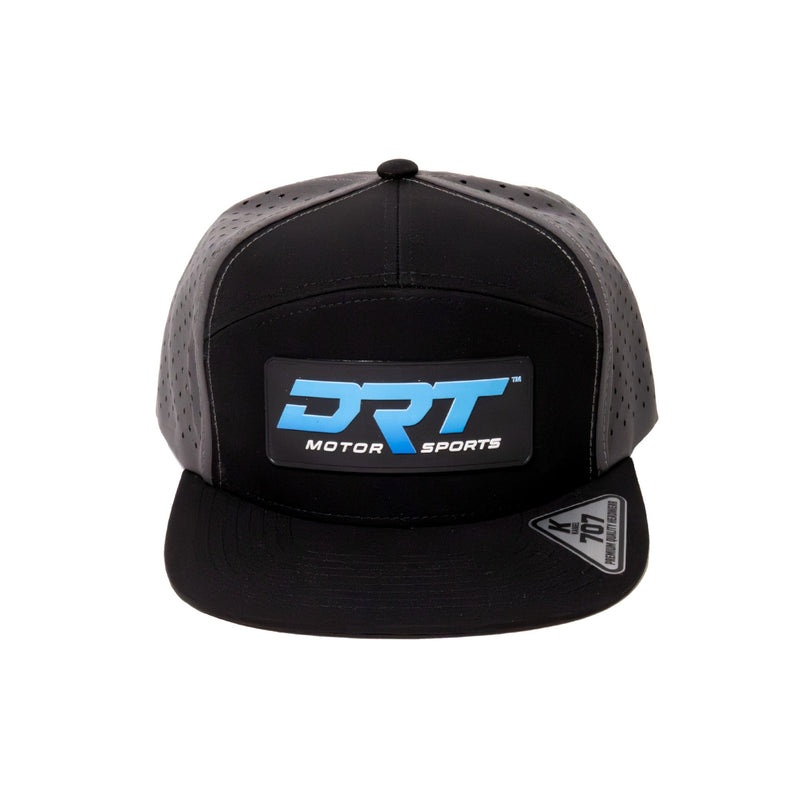 Load image into Gallery viewer, DRT Motorsports Recharged Series Snap-back Hat - Grey/Black

