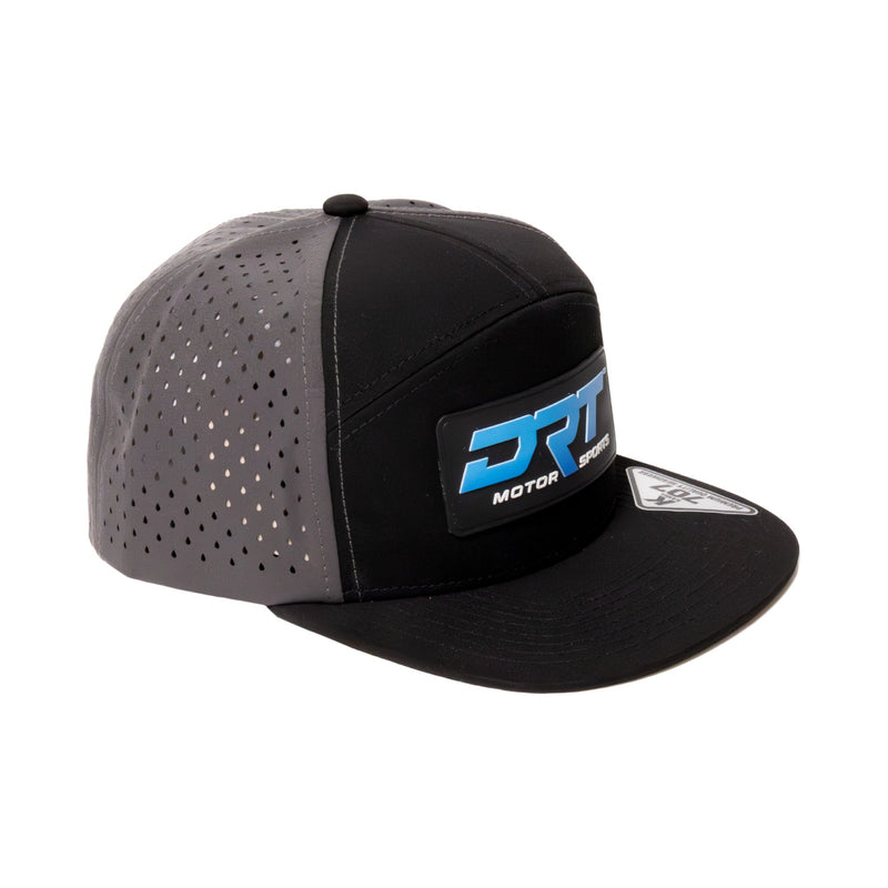 Load image into Gallery viewer, DRT Motorsports Recharged Series Snap-back Hat - Grey/Black
