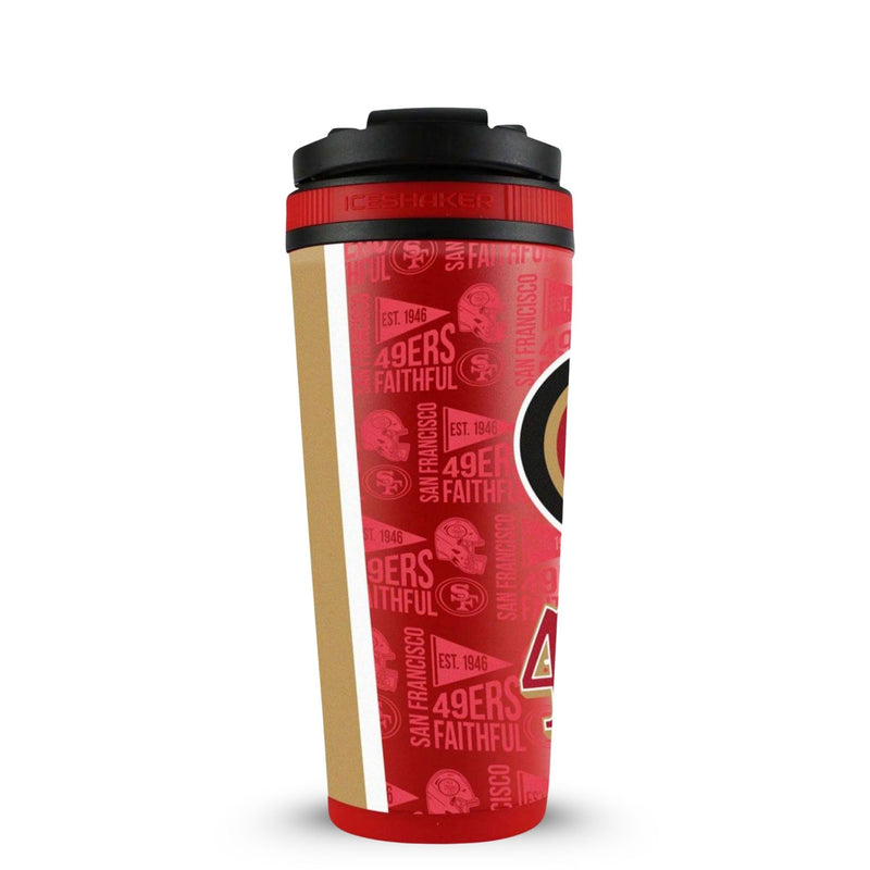 Load image into Gallery viewer, Officially Licensed San Francisco 49ers 26oz Ice Shaker
