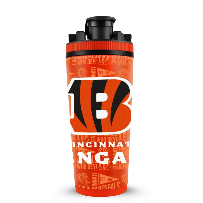 Load image into Gallery viewer, Officially Licensed Cincinnati Bengals 26oz Ice Shaker
