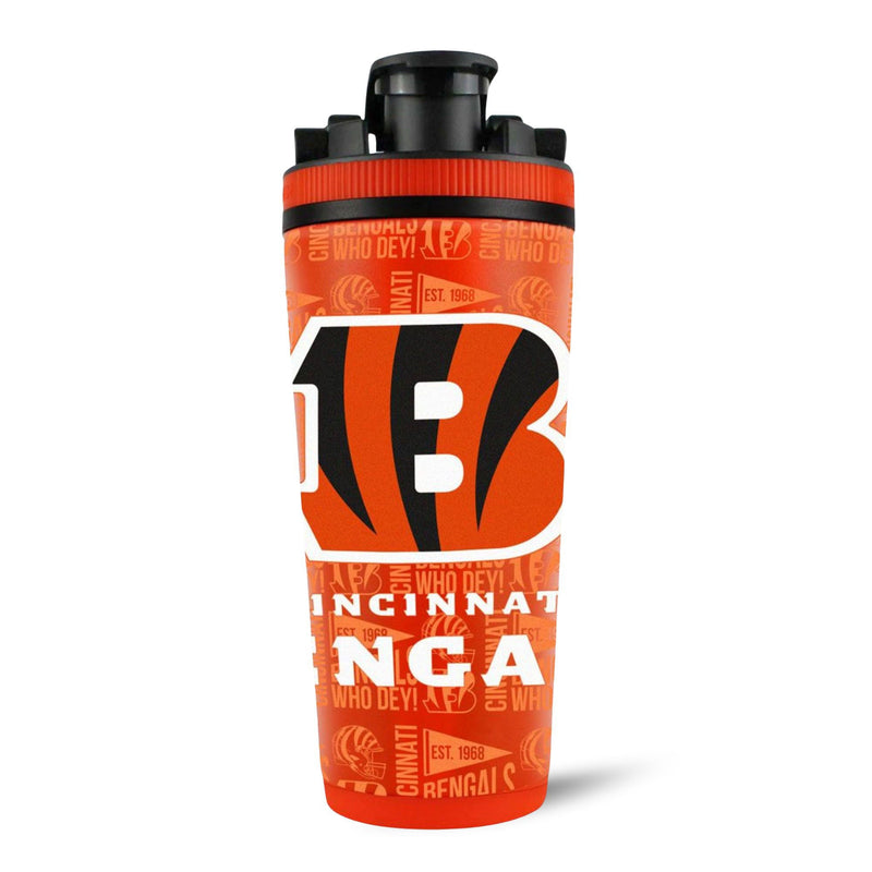 Load image into Gallery viewer, Officially Licensed Cincinnati Bengals 26oz Ice Shaker
