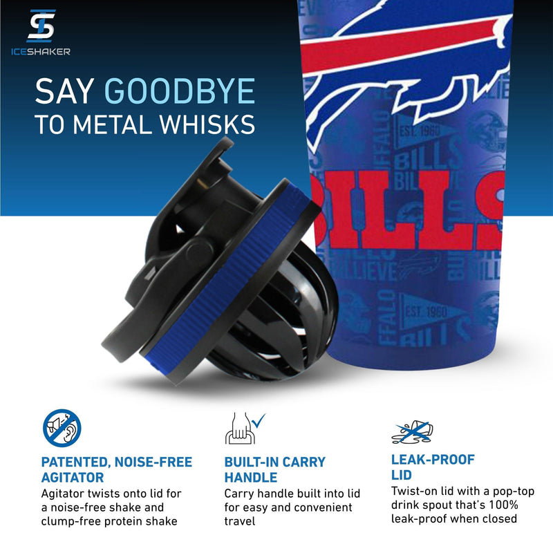 Load image into Gallery viewer, Officially Licensed Buffalo Bills 4D Ice Shaker
