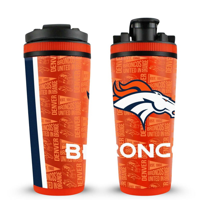 Load image into Gallery viewer, Officially Licensed Denver Broncos 4D Ice Shaker
