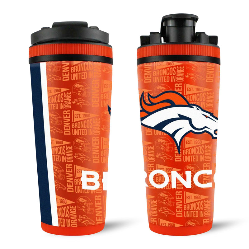 Load image into Gallery viewer, Officially Licensed Denver Broncos 4D Ice Shaker
