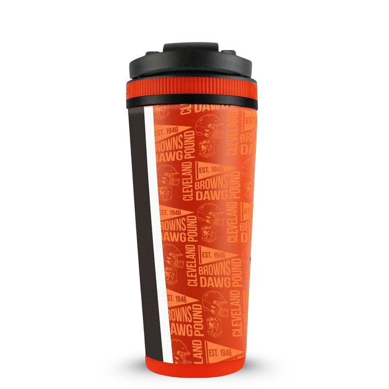 Load image into Gallery viewer, Officially Licensed Cleveland Browns 4D Ice Shaker
