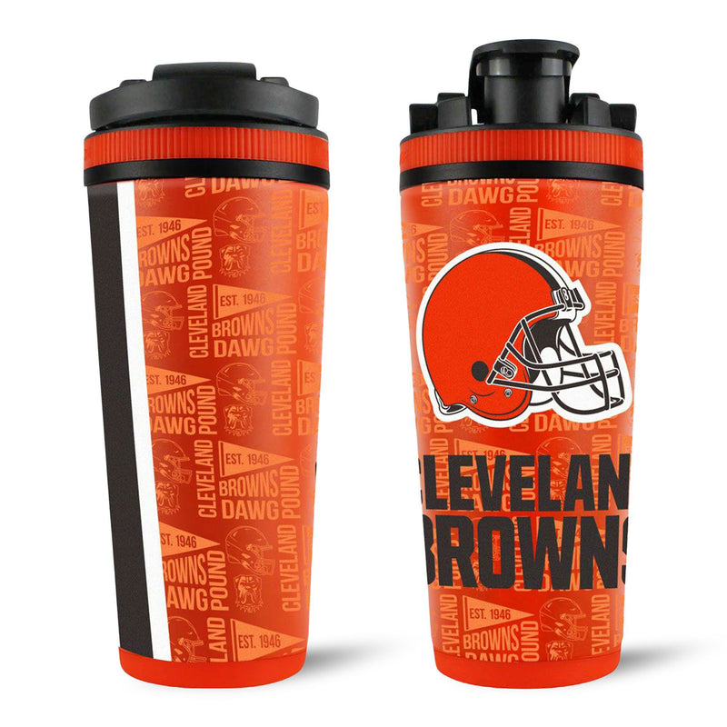 Load image into Gallery viewer, Officially Licensed Cleveland Browns 4D Ice Shaker
