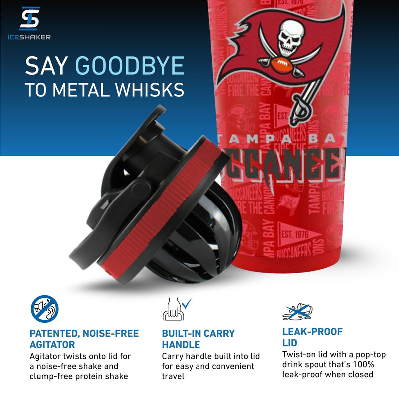 Load image into Gallery viewer, Officially Licensed Tampa Bay Buccaneers 4D Ice Shaker
