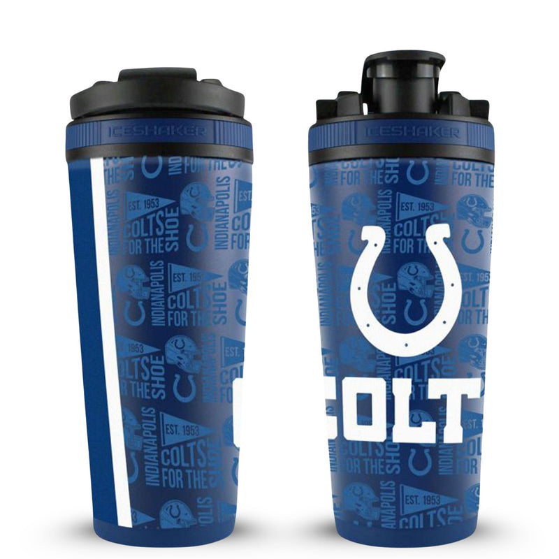 Load image into Gallery viewer, Officially Licensed Indianapolis Colts 4D Ice Shaker
