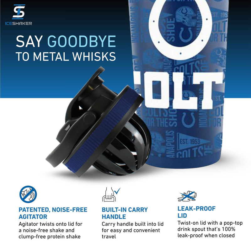 Load image into Gallery viewer, Officially Licensed Indianapolis Colts 4D Ice Shaker

