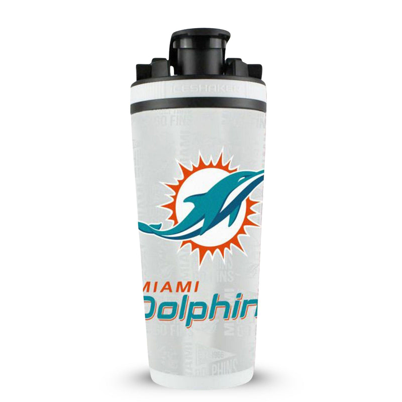 Load image into Gallery viewer, Officially Licensed Miami Dolphins 4D Ice Shaker
