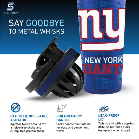Officially Licensed New York Giants 4D Ice Shaker