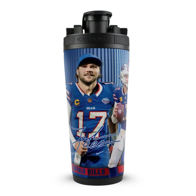 Load image into Gallery viewer, Officially Licensed Buffalo Bills 26oz Ice Shaker
