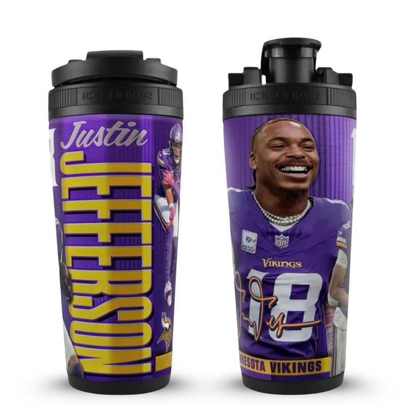 Load image into Gallery viewer, Officially Licensed Minnesota Vikings 26oz Ice Shaker
