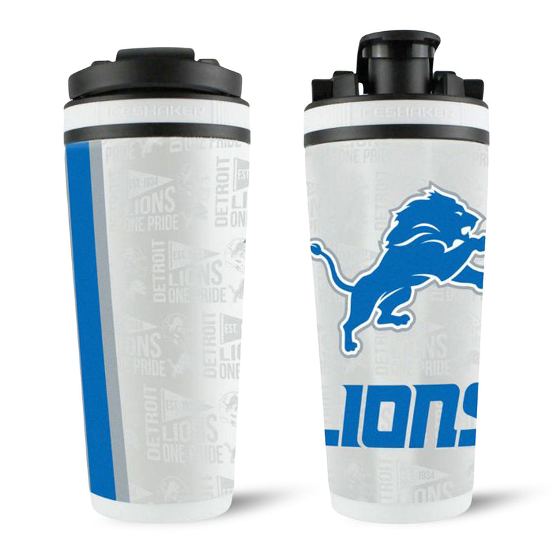 Load image into Gallery viewer, Officially Licensed Detroit Lions 26oz Ice Shaker
