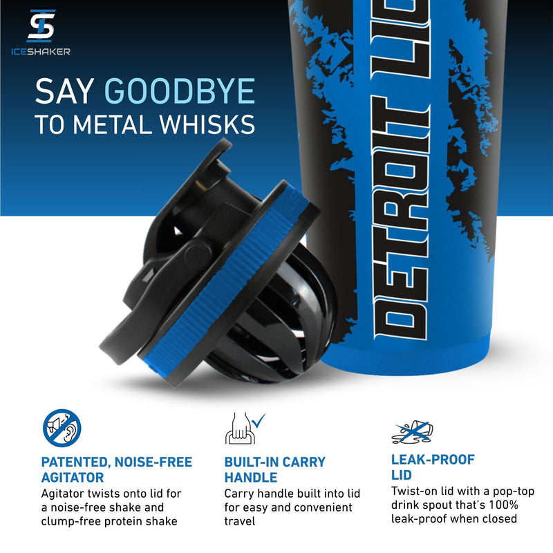 Load image into Gallery viewer, Officially Licensed Detroit Lions 26oz Ice Shaker
