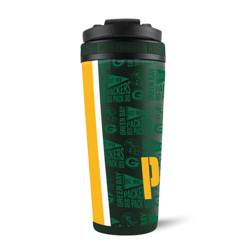 Load image into Gallery viewer, Officially Licensed Green Bay Packers 26oz Ice Shaker
