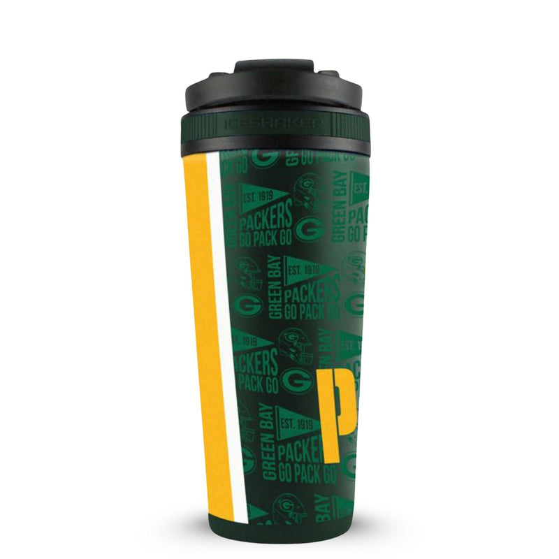 Load image into Gallery viewer, Officially Licensed Green Bay Packers 26oz Ice Shaker
