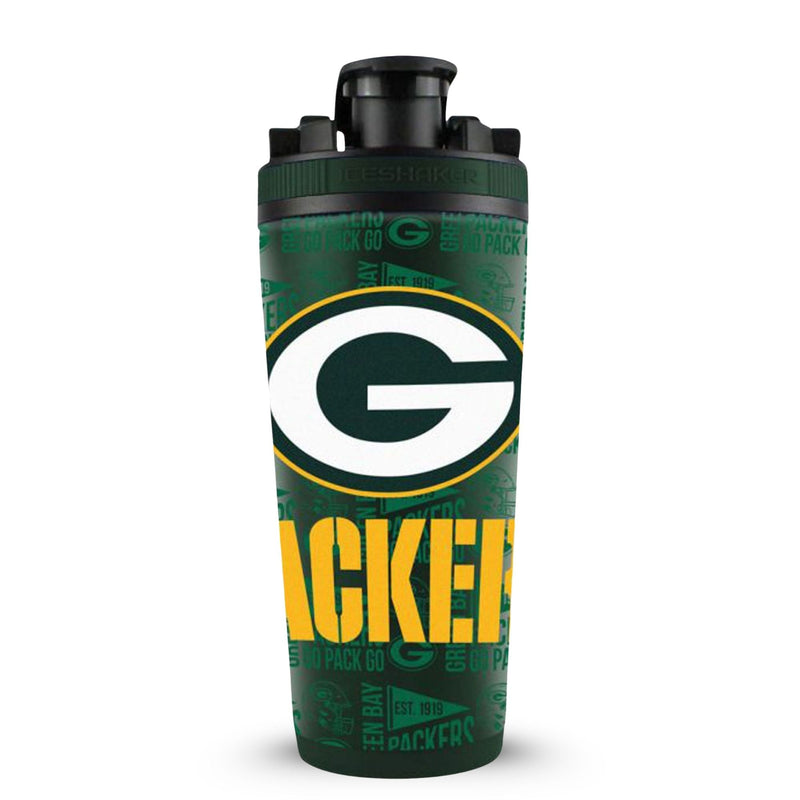 Load image into Gallery viewer, Officially Licensed Green Bay Packers 26oz Ice Shaker
