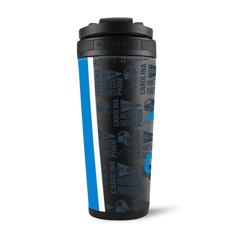 Load image into Gallery viewer, Officially Licensed Carolina Panthers 26oz Ice Shaker
