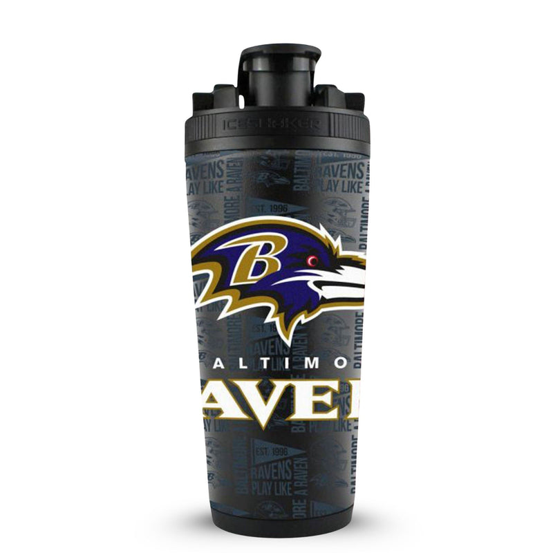 Load image into Gallery viewer, Officially Licensed Baltimore Ravens 4D Ice Shaker
