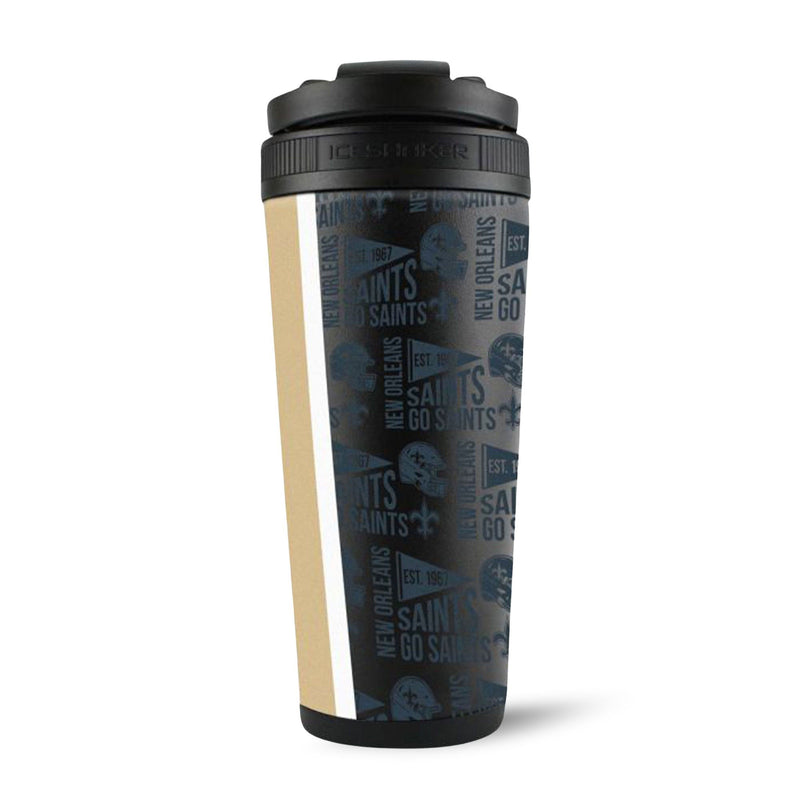 Load image into Gallery viewer, Officially Licensed New Orleans Saints 4D Ice Shaker
