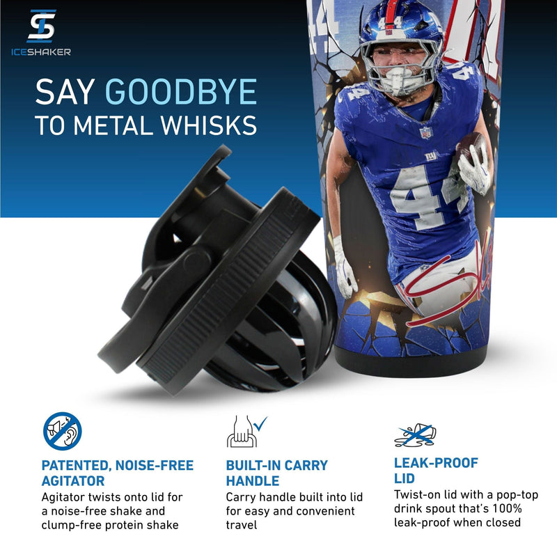 Load image into Gallery viewer, Officially Licensed New York Giants 26oz Ice Shaker
