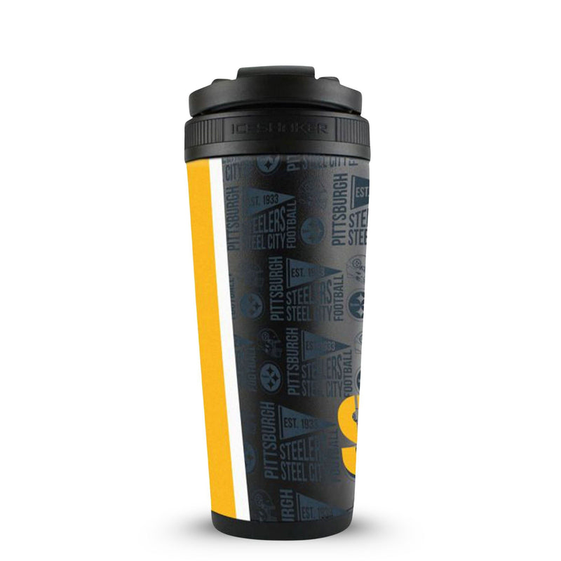Load image into Gallery viewer, Officially Licensed Pittsburgh Steelers 4D Ice Shaker

