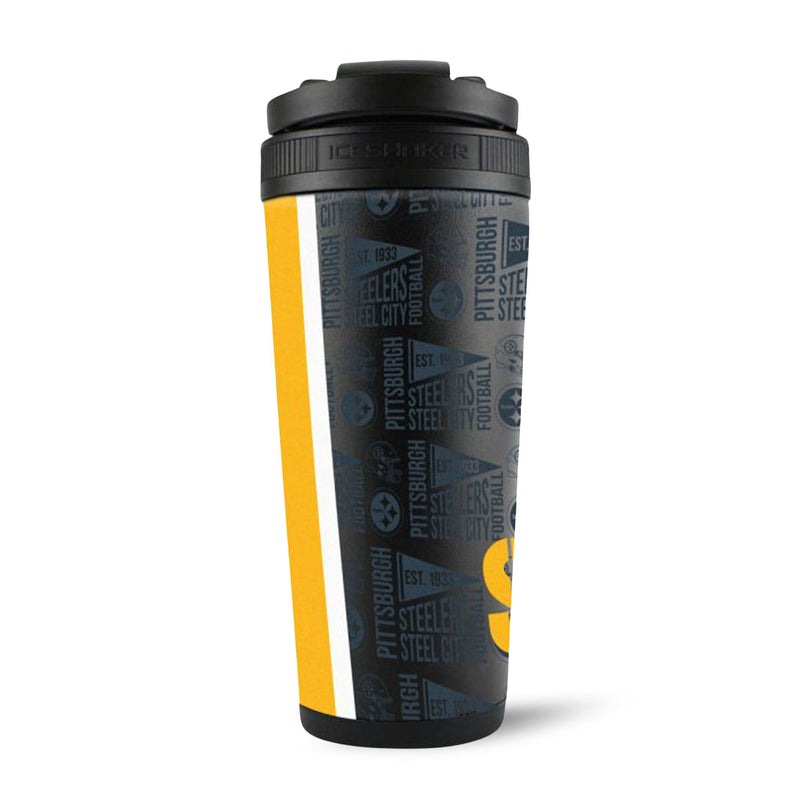 Load image into Gallery viewer, Officially Licensed Pittsburgh Steelers 4D Ice Shaker
