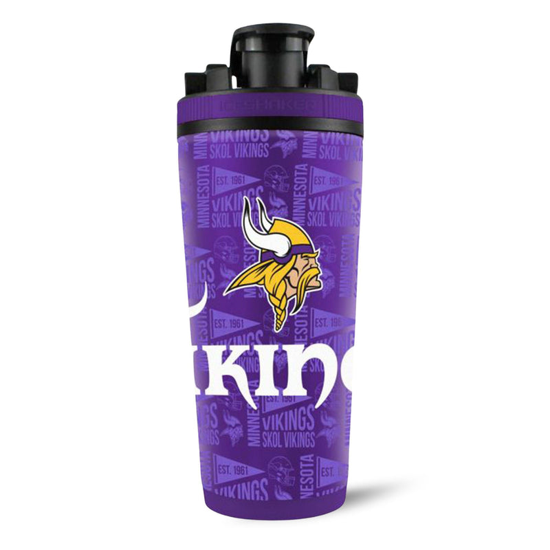 Load image into Gallery viewer, Officially Licensed Minnesota Vikings 26oz Ice Shaker
