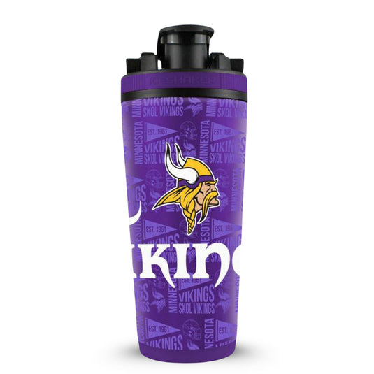 Officially Licensed Minnesota Vikings 26oz Ice Shaker