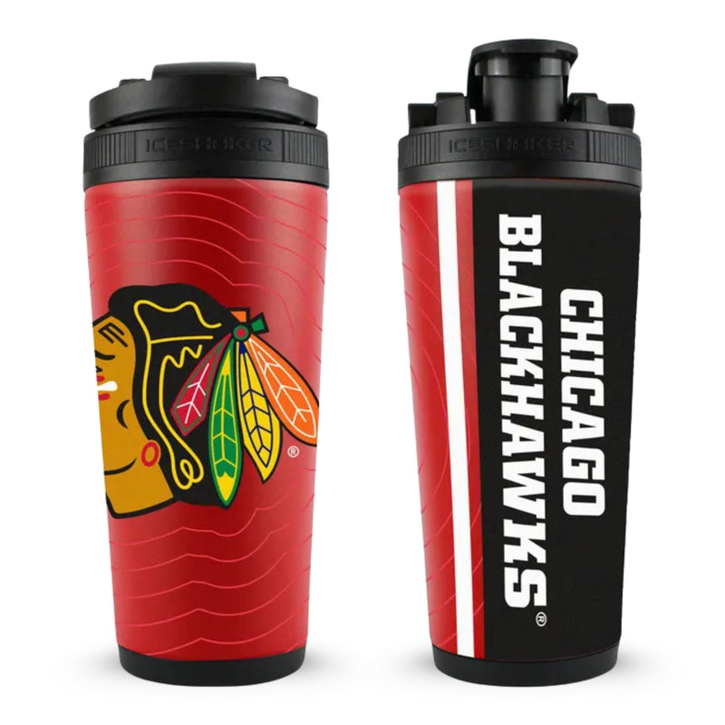 Load image into Gallery viewer, Officially Licensed Chicago Blackhawks 26oz Ice Shaker
