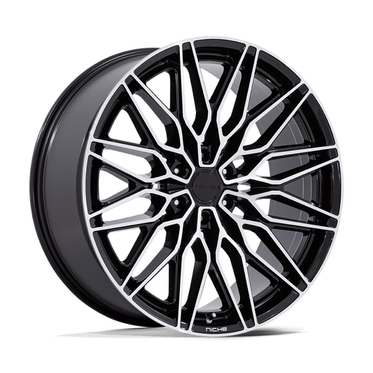 Niche 1 Pc Nc278 Calabria 6 Gloss Black Machined